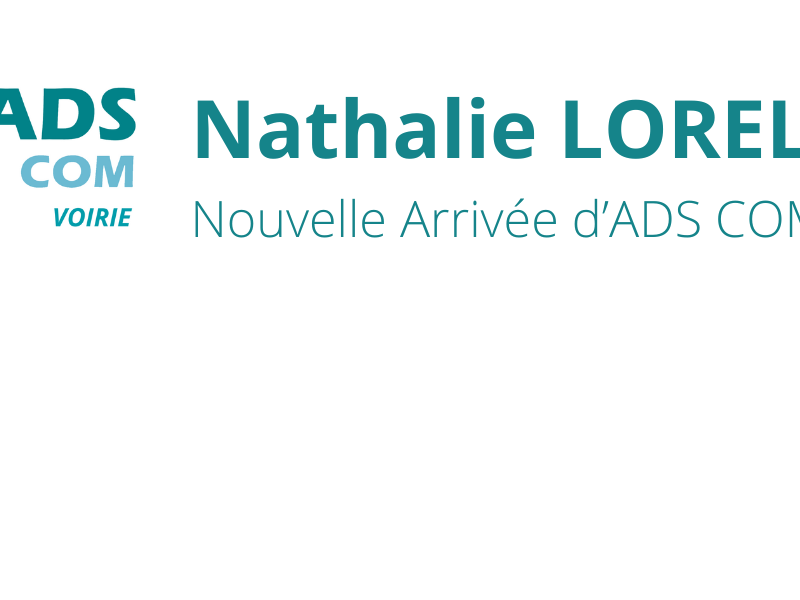 Nathalie LOREL – Nouvelle associée d’ADS COM Voirie